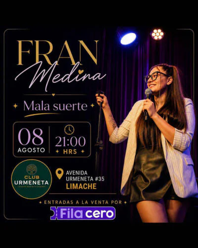 Fran Medina, Mala suerte