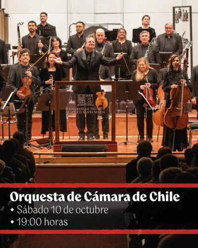 La Orquesta de Cámara de Chile junto a Emmanuel Siffert
