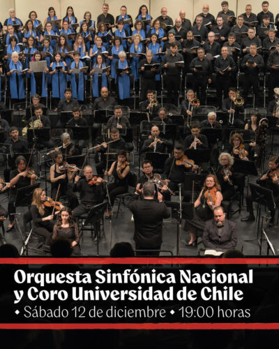 Concierto de clausura 86ª Temporada Artística USM: Orquesta Sinfónica Nacional de Chile