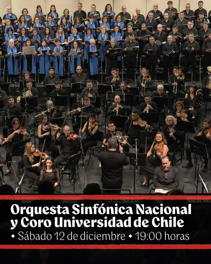 Concierto de clausura 86ª Temporada Artística USM: Orquesta Sinfónica Nacional de Chile